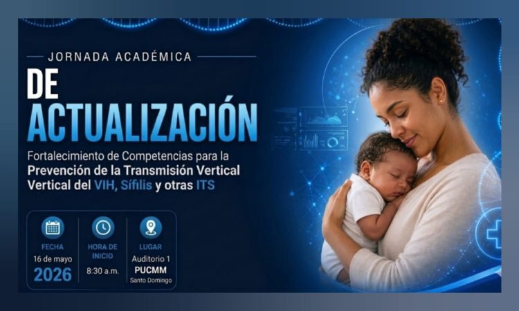 Sociedad de Pediatría realizará jornada académica sobre prevención de transmisión vertical del VIH, sífilis e ITS el 16 de mayo en PUCMM