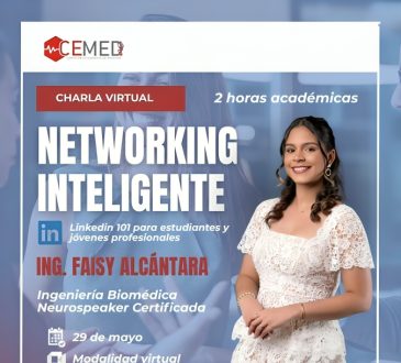 CEMED- INTEC invita a charla virtual “Networking Inteligente”
