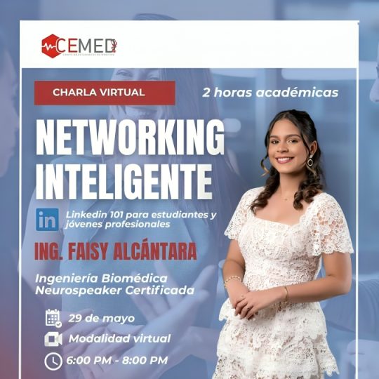 CEMED- INTEC invita a charla virtual “Networking Inteligente”