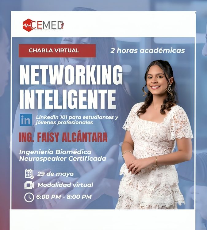 CEMED- INTEC invita a charla virtual “Networking Inteligente”