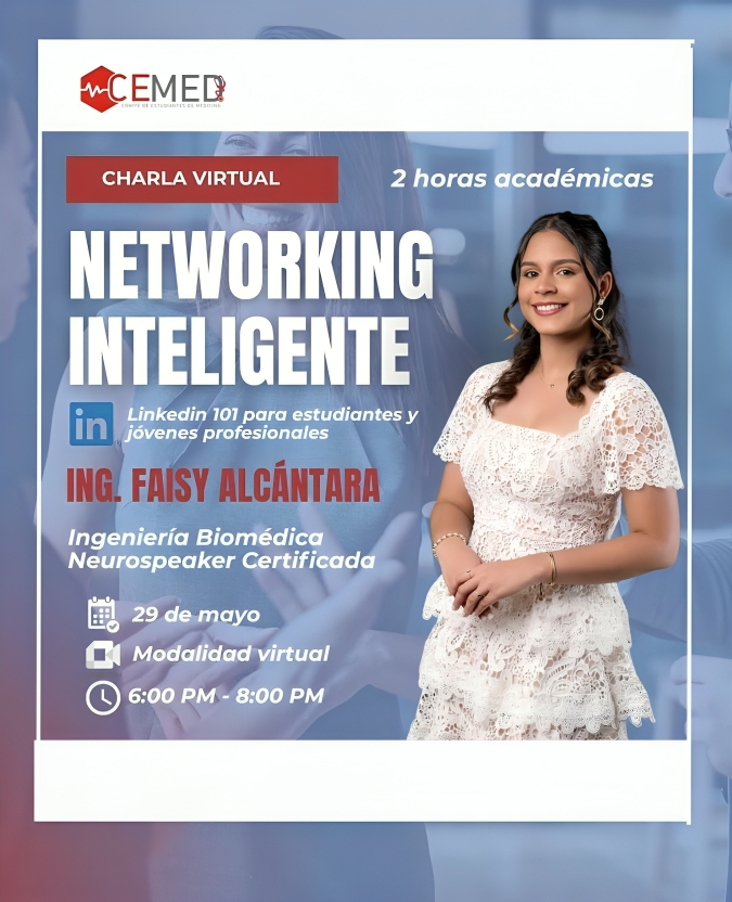 CEMED- INTEC invita a charla virtual “Networking Inteligente”