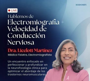 SODOMFI invita a participar en el Instagram Live sobre electromiografía y velocidad de conducción nerviosa el 29 de mayo