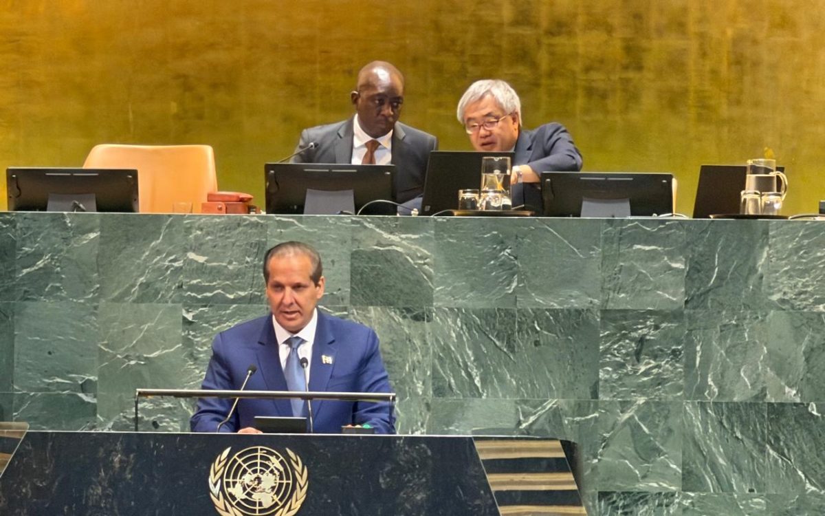 Ministro de Salud, Víctor Atallah reafirma en la ONU el compromiso de RD de poner fin al VIH para 2030