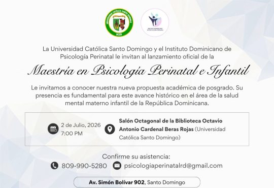 Lanzamiento de la primera Maestría en Psicología Perinatal e Infantil en R.D.