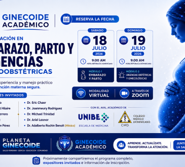 Ginecoide Académico reúne a más de 100 especialistas en jornada internacional sobre embarazo, parto y urgencias ginecoobstétricas