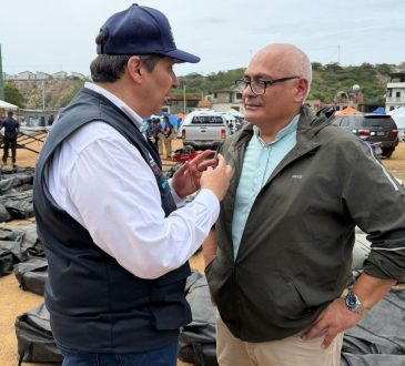 Ministro Víctor Atallah verifica en Venezuela el despliegue del hospital de campaña dominicano y la ayuda humanitaria