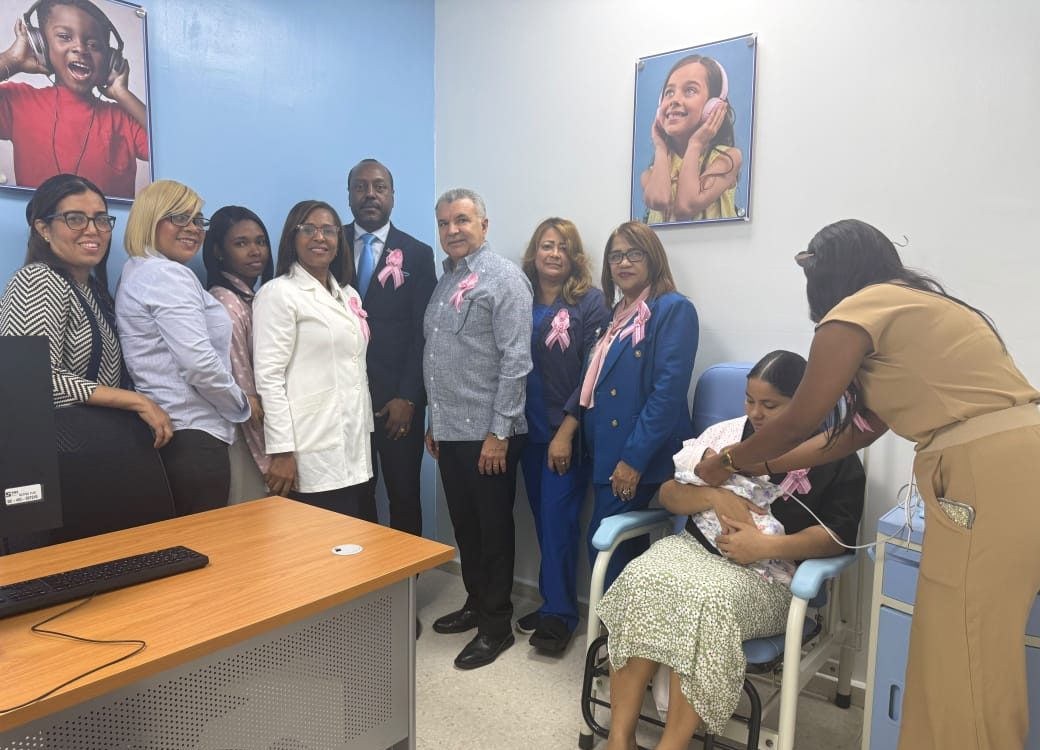 Hospital Maternidad la Altagracia inicia Programa Detección Temprana de Déficit Auditivo junto al SNS