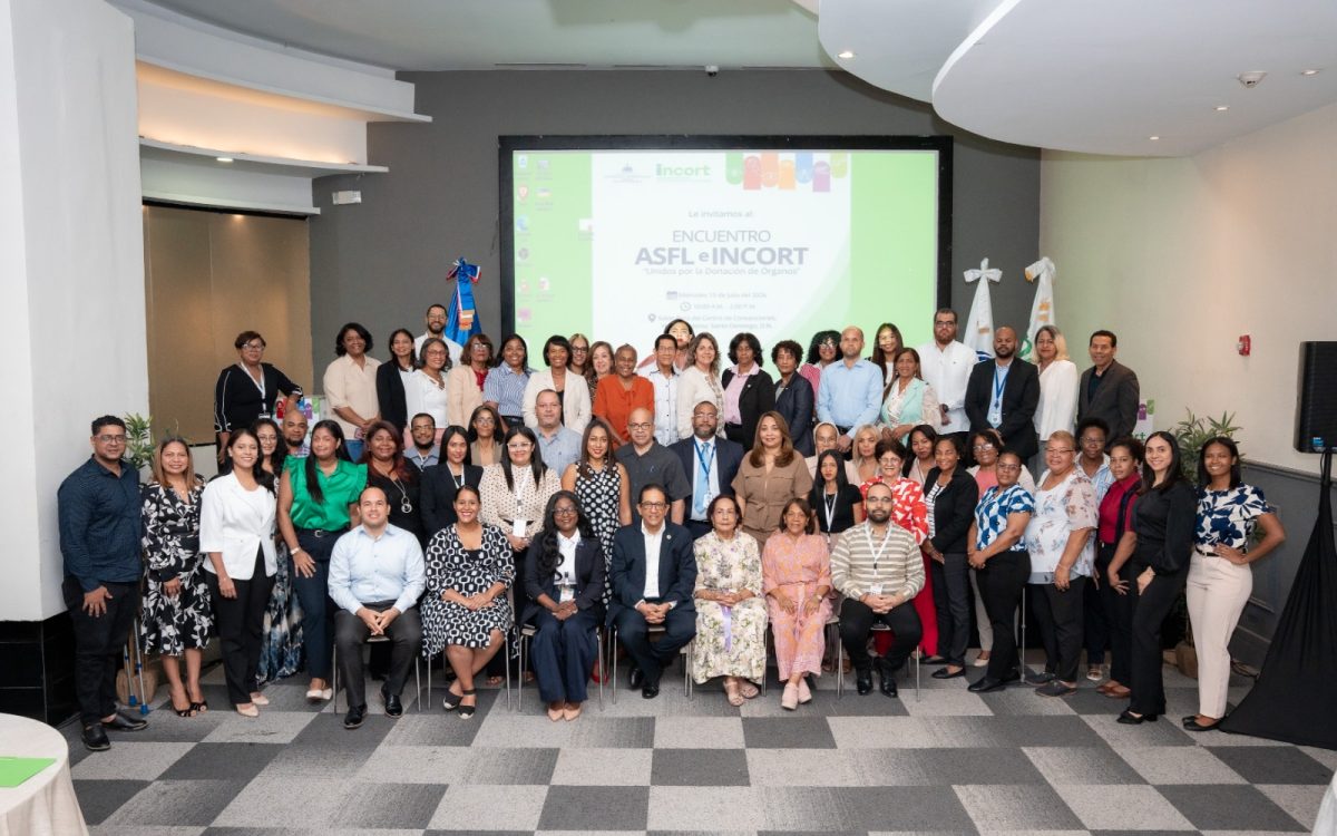 INCORT fortalece alianza con las ASFL para promover la donación de órganos en la República Dominicana
