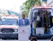 Gobierno continúa con el fortalecimiento del sistema de salud en Sánchez Ramírez con entrega de dos ambulancias