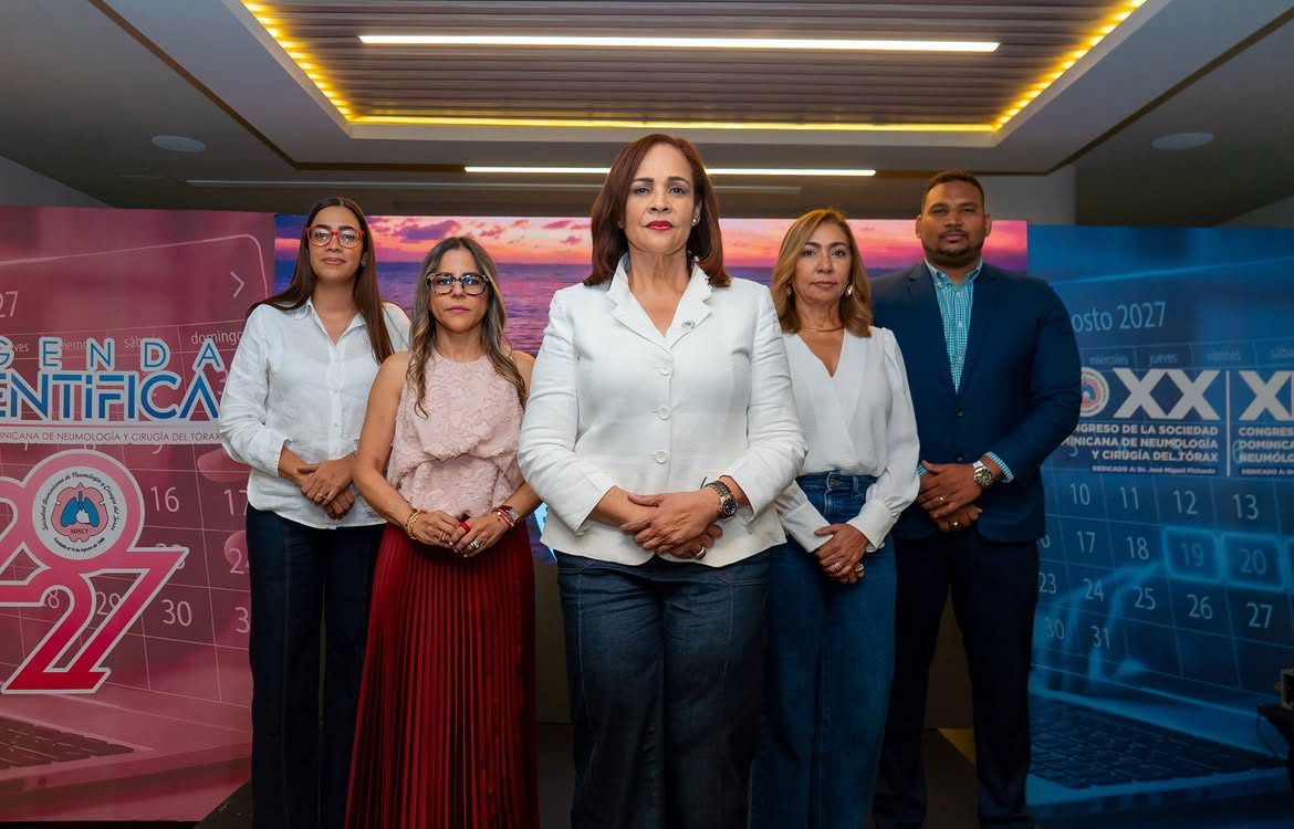 Sociedad Dominicana de Neumología y Cirugía del Tórax presenta su agenda científica 2026-2027
