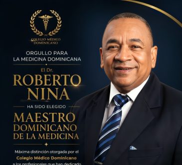 Dr. Roberto Nina es distinguido como Maestro de la Medicina Dominicana por el Colegio Médico Dominicano