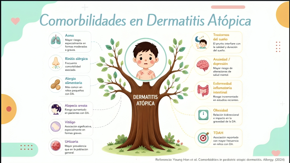 Pediatras afirman que uno de cada cinco niños puede desarrollar dermatitis atópica