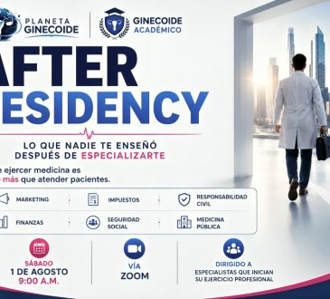 Plataforma Ginecoide presentó "After Residency 2026": el inicio real del ejercicio profesional para médicos