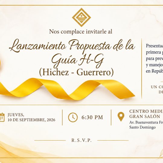 Guía Hichez–Guerrero: República Dominicana presentará innovadora propuesta integral para la prevención y manejo de la crisis suicida