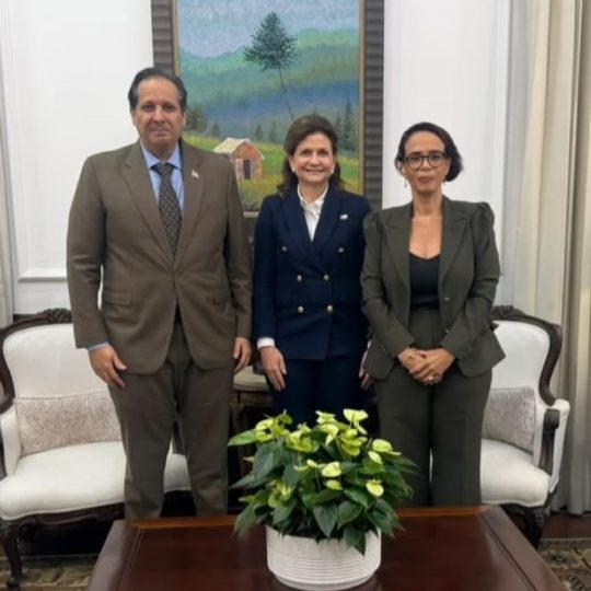 Dra. Alexandra Hichez aborda con la Vicepresidencia y Salud Pública acciones para fortalecer la salud mental en República Dominicana
