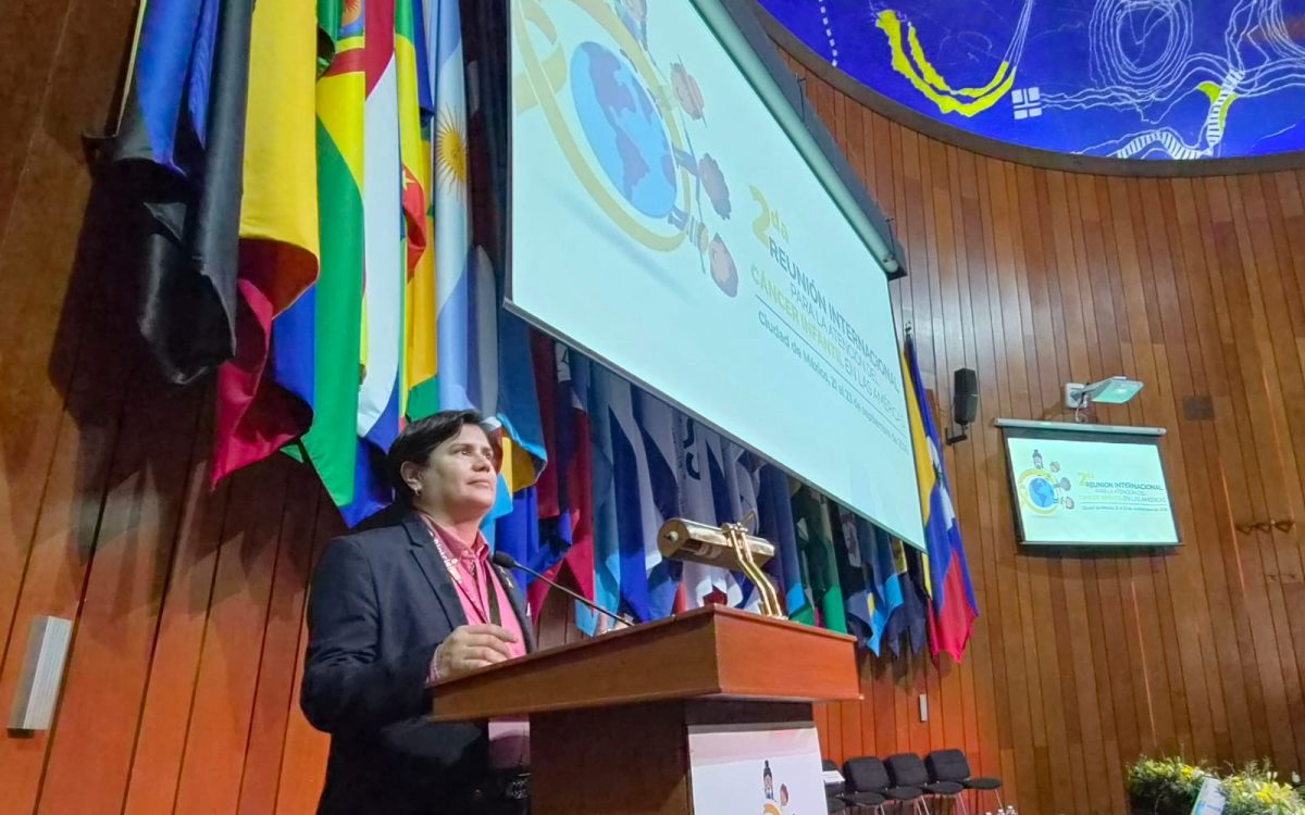 Oncóloga dominicana participa en Reunión Internacional Cáncer Infantil en las Américas en México.