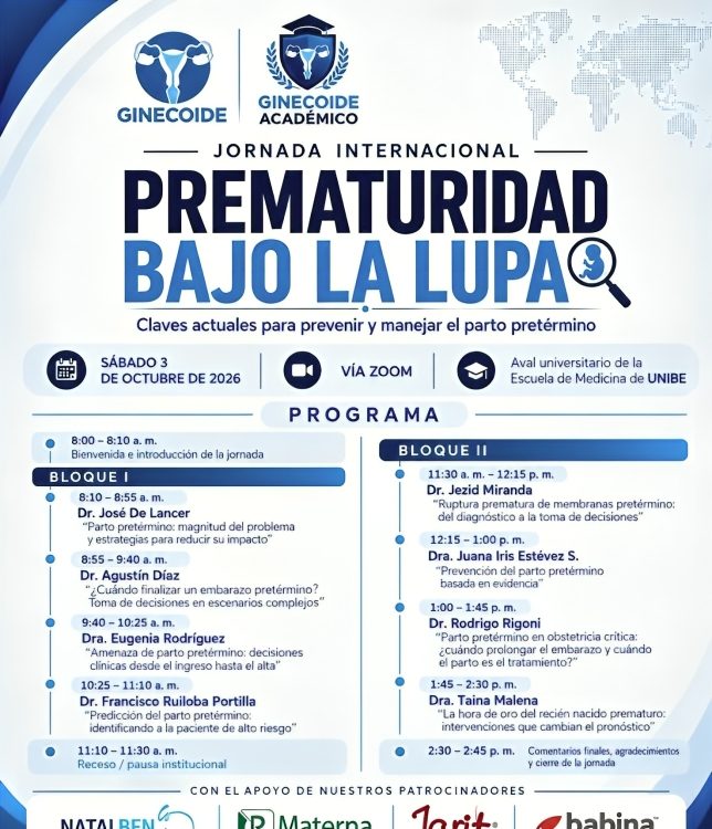 Ginecoide celebrará jornada internacional sobre prematuridad bajo la lupa