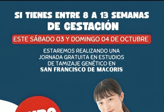 Dominican Fetal Center realizará jornada gratuita de sonografías genéticas en San Francisco de Macorís