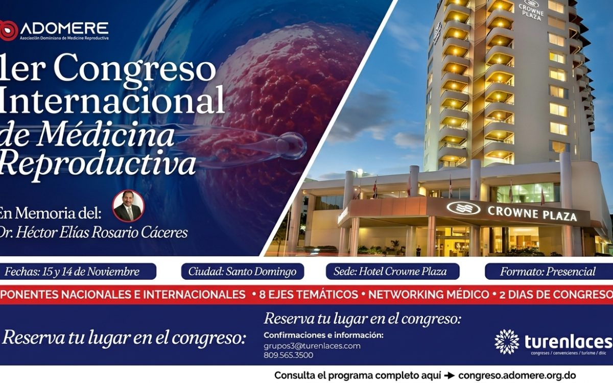 ADOMERE consolida su Primer Congreso con destacados conferencistas internacionales y un sólido apoyo de la industria farmacéutica