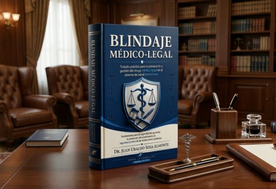 Dr. Juan Ubaldo Sosa presentará libro Blindaje Médico-Legal