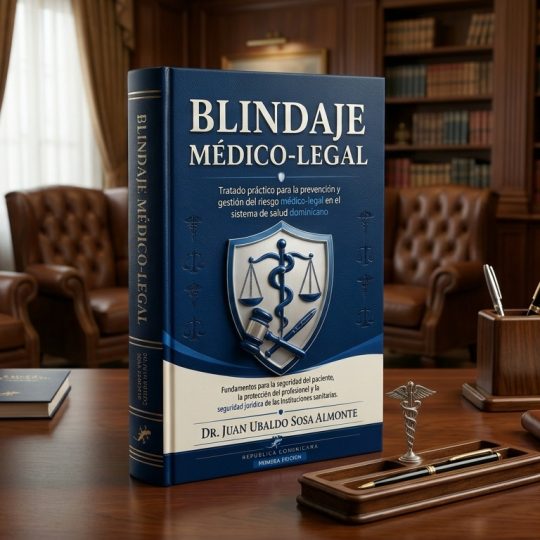 Dr. Juan Ubaldo Sosa presentará libro Blindaje Médico-Legal
