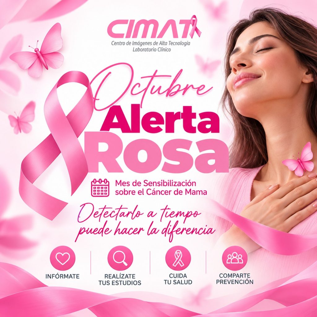 CIMAT activa campaña “Alerta Rosa” con sonomamografías sin copago durante octubre CIMAT activa campaña “Alerta Rosa” con sonomamografías sin copago durante octubre
